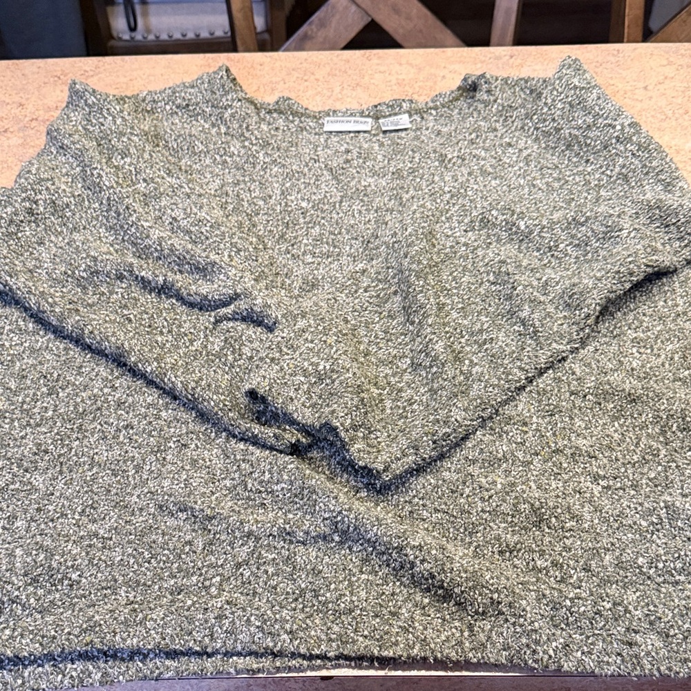 Fashion Bug Green Knit Top